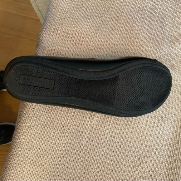 Girls Sperry Black Ballet Flats - Picture 4 of 5